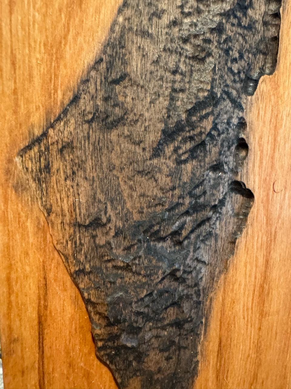 3D Carved Cherry Wood Map of Israel: Judaica Home Decor __etsy:7995706506