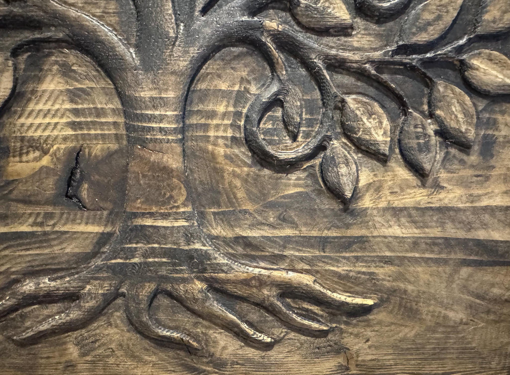 etz chaim tree of life wall art wood carving __etsy:7469451630
