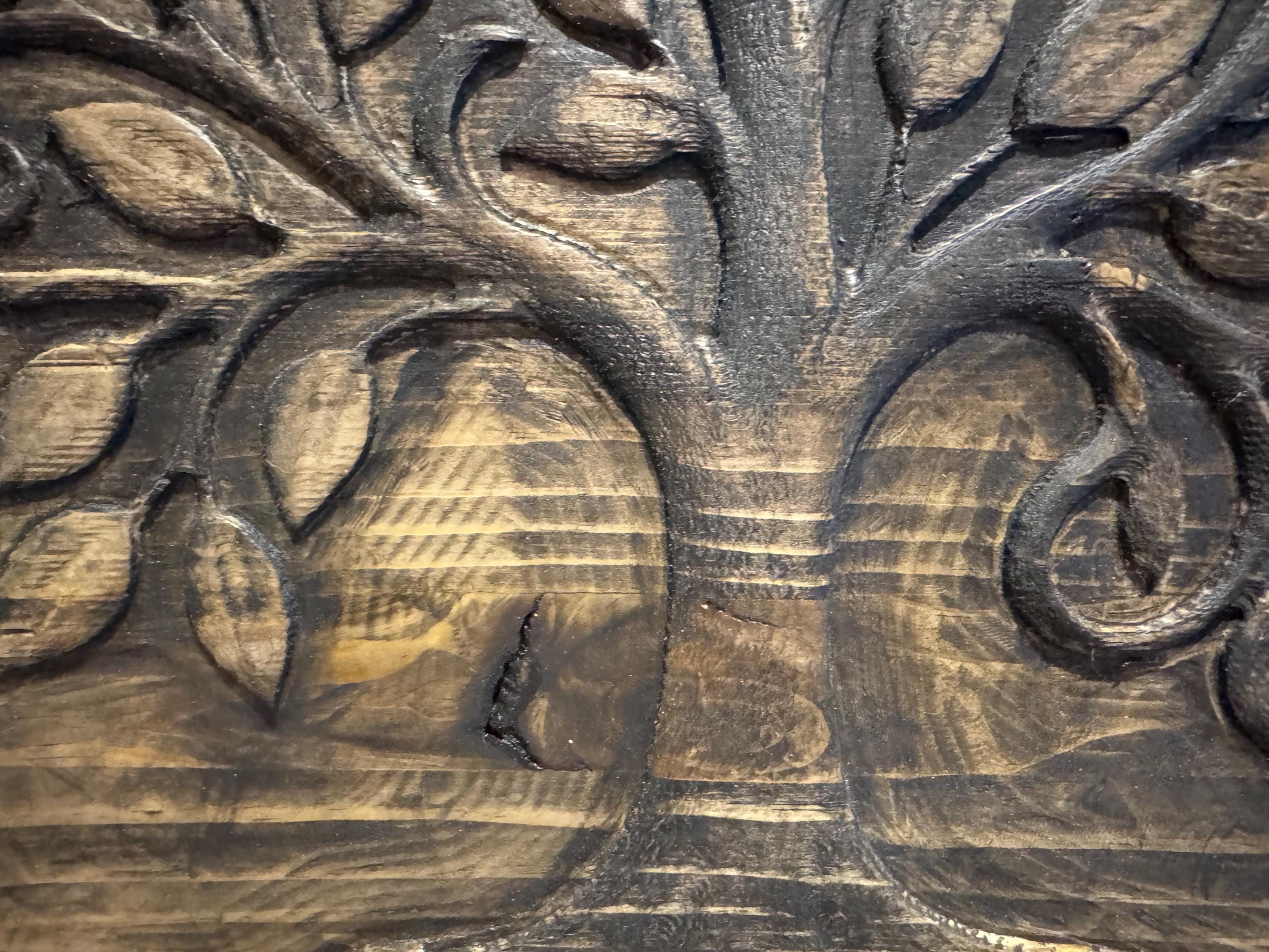 etz chaim tree of life wall art wood carving __etsy:7517384311