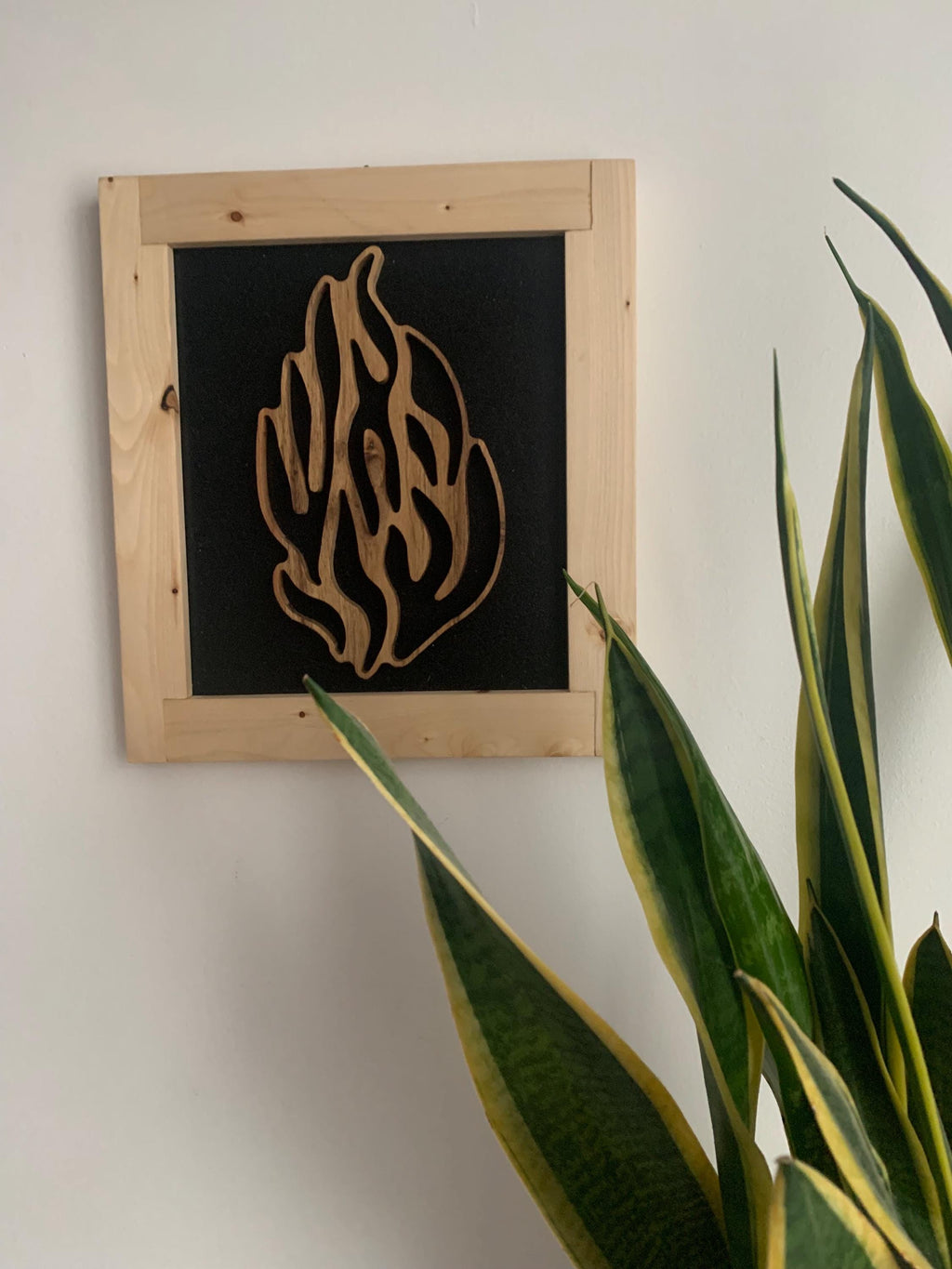 Handcrafted HaEsh Sheli Wall Decor – Wooden Art Piece __etsy:6523252318