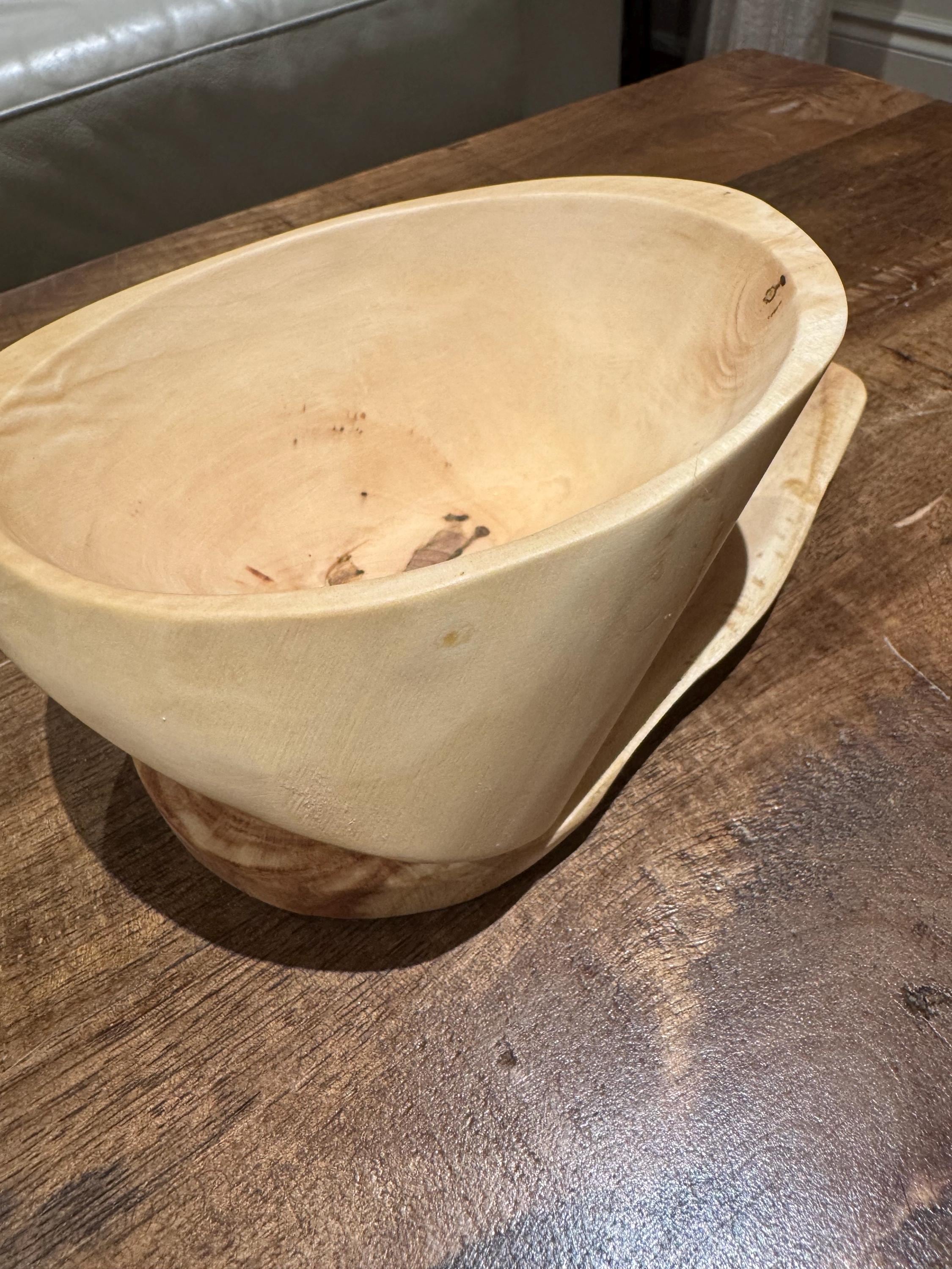 Handcrafted Wood Tray | Maple & Black Cherry Catch-All Organizer __etsy:6905301148