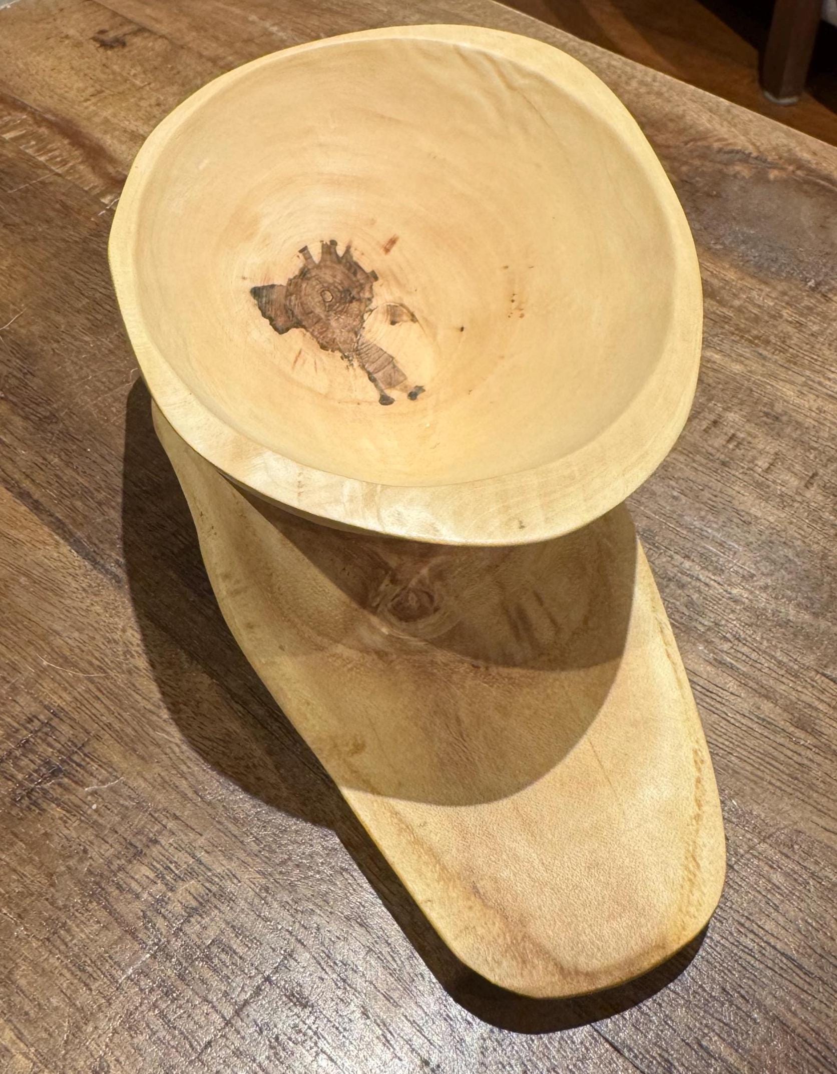 Handcrafted Wood Tray | Maple & Black Cherry Catch-All Organizer __etsy:6953336275
