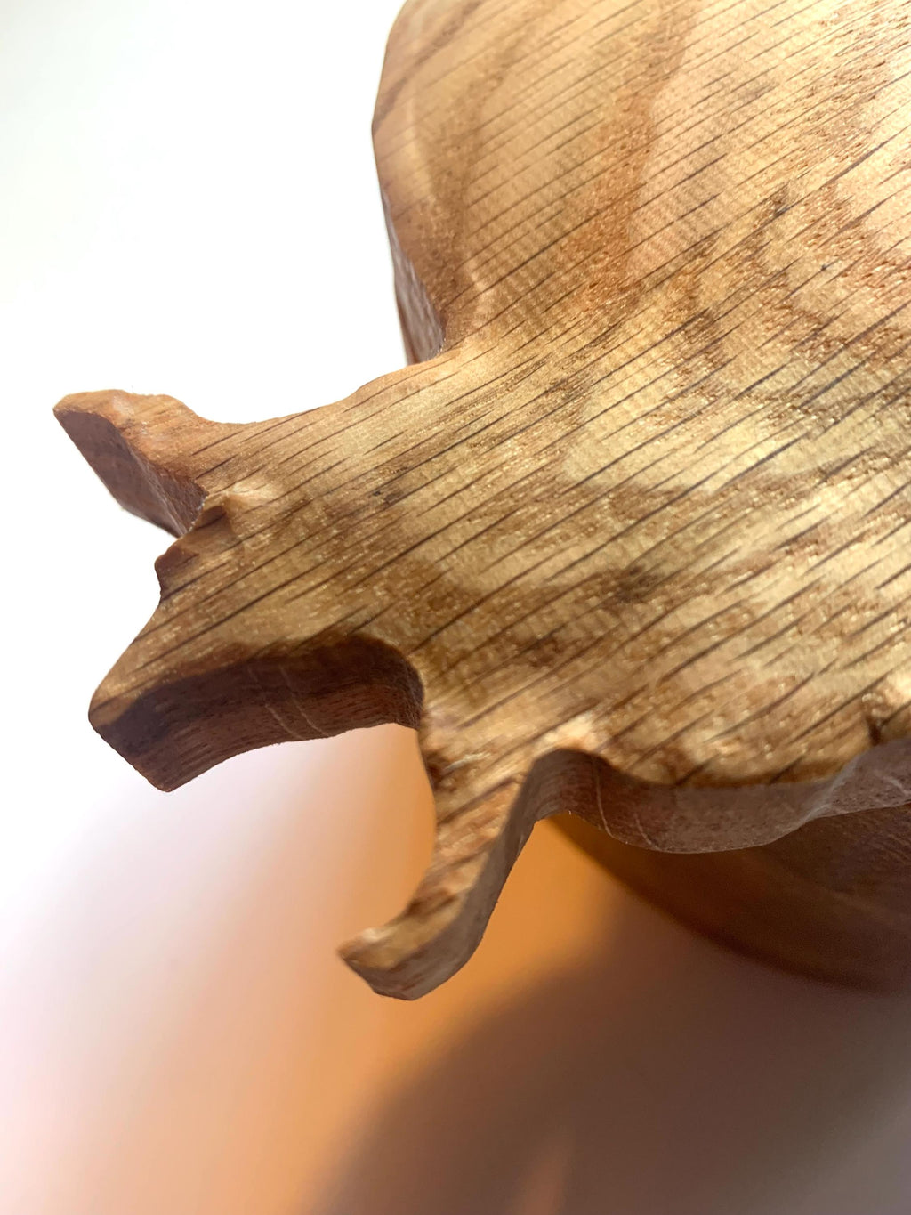 Handmade Oak & Maple Pomegranate Jewelry Box __etsy:6553534900