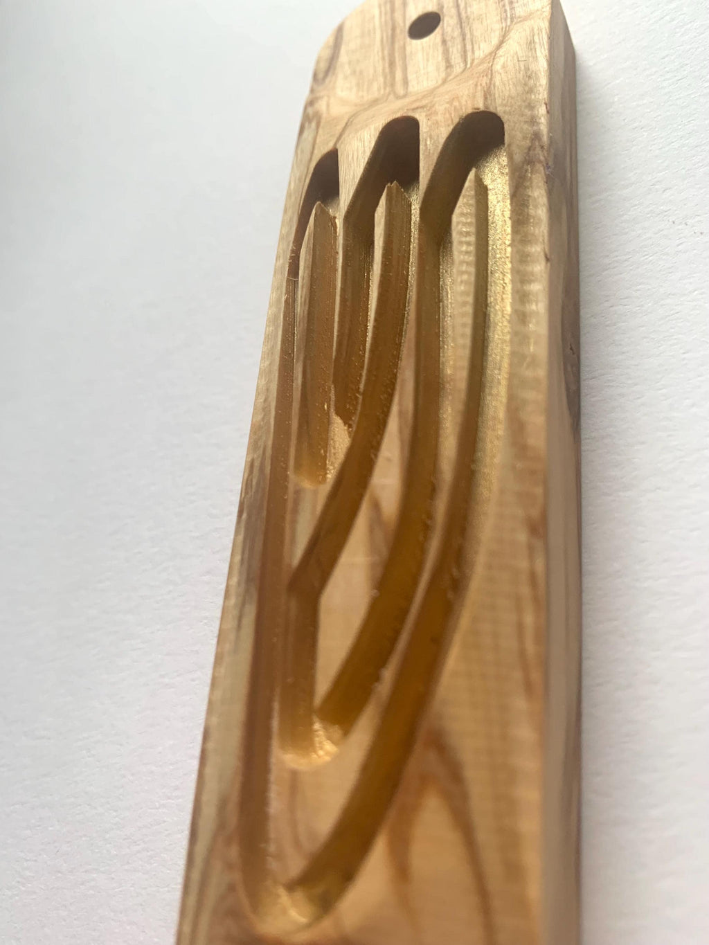 Handmade Olive Wood Mezuzah - Judaica Gift __etsy:6720603260