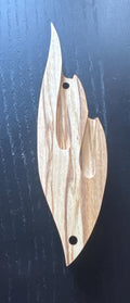 Handmade Olive Wood Mezuzah - Judaica Gift __etsy:6760773848