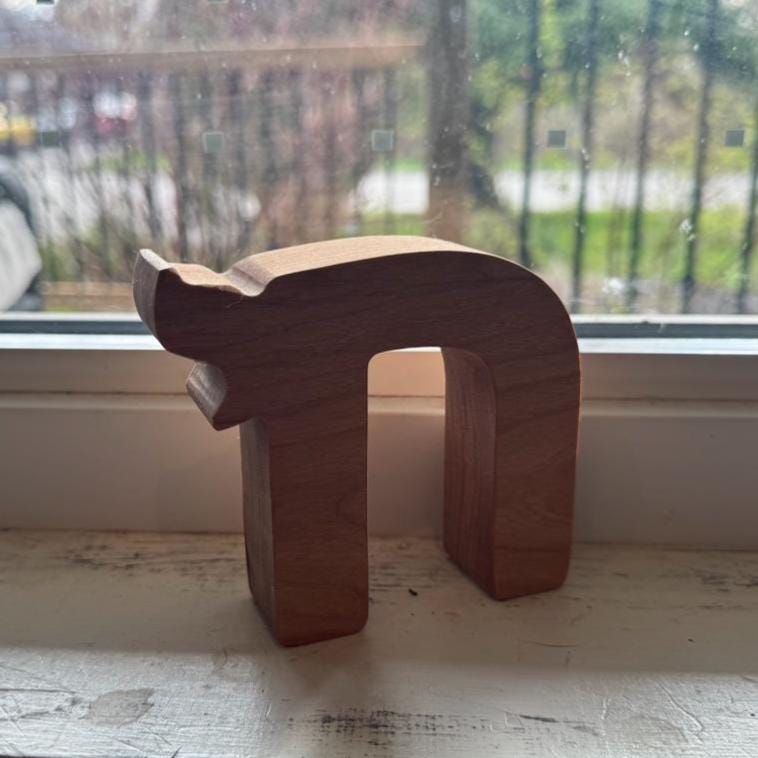 Handmade Wooden Chai Desk Decor __etsy:7988070588