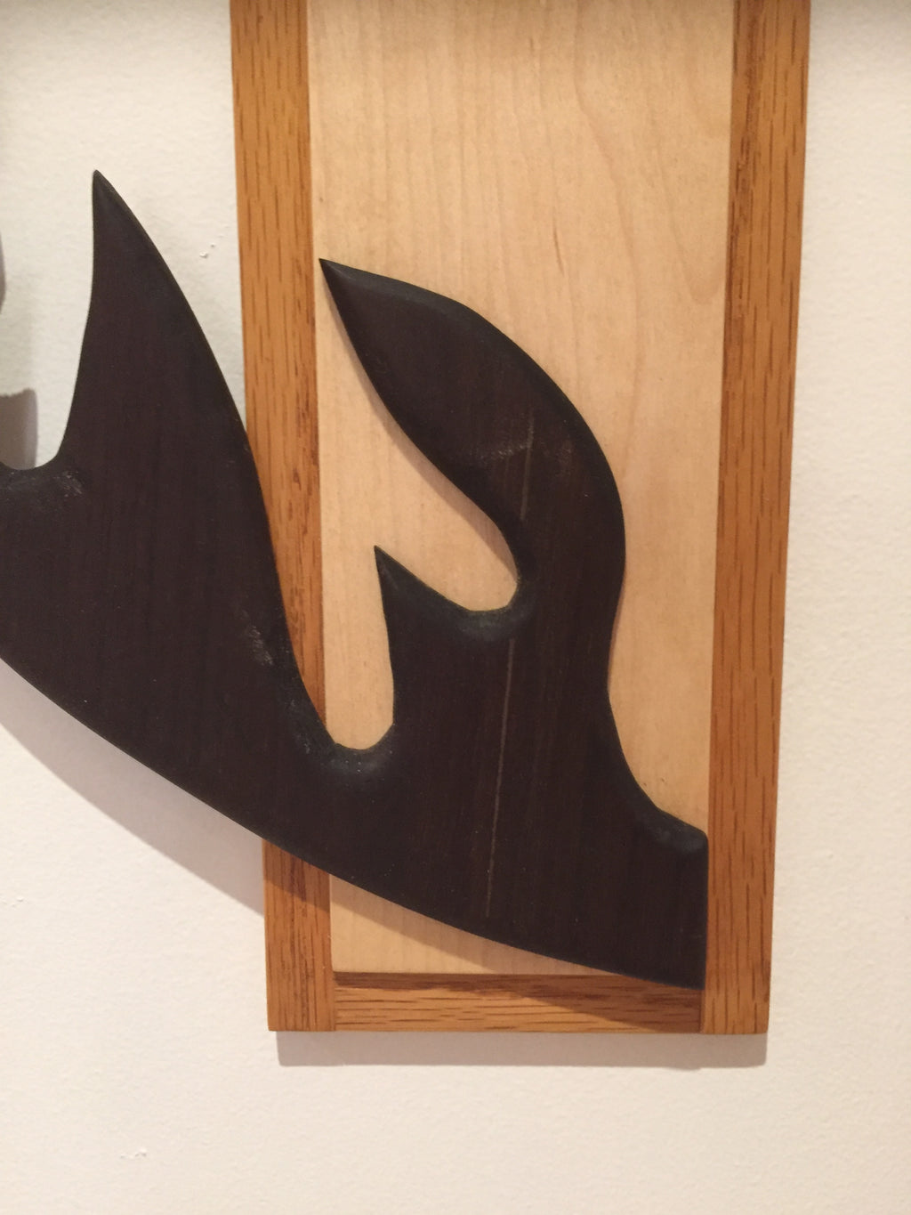 Birkat HaBayit Hebrew Home Blessing – Maple and Peruvian Walnut Wall Art