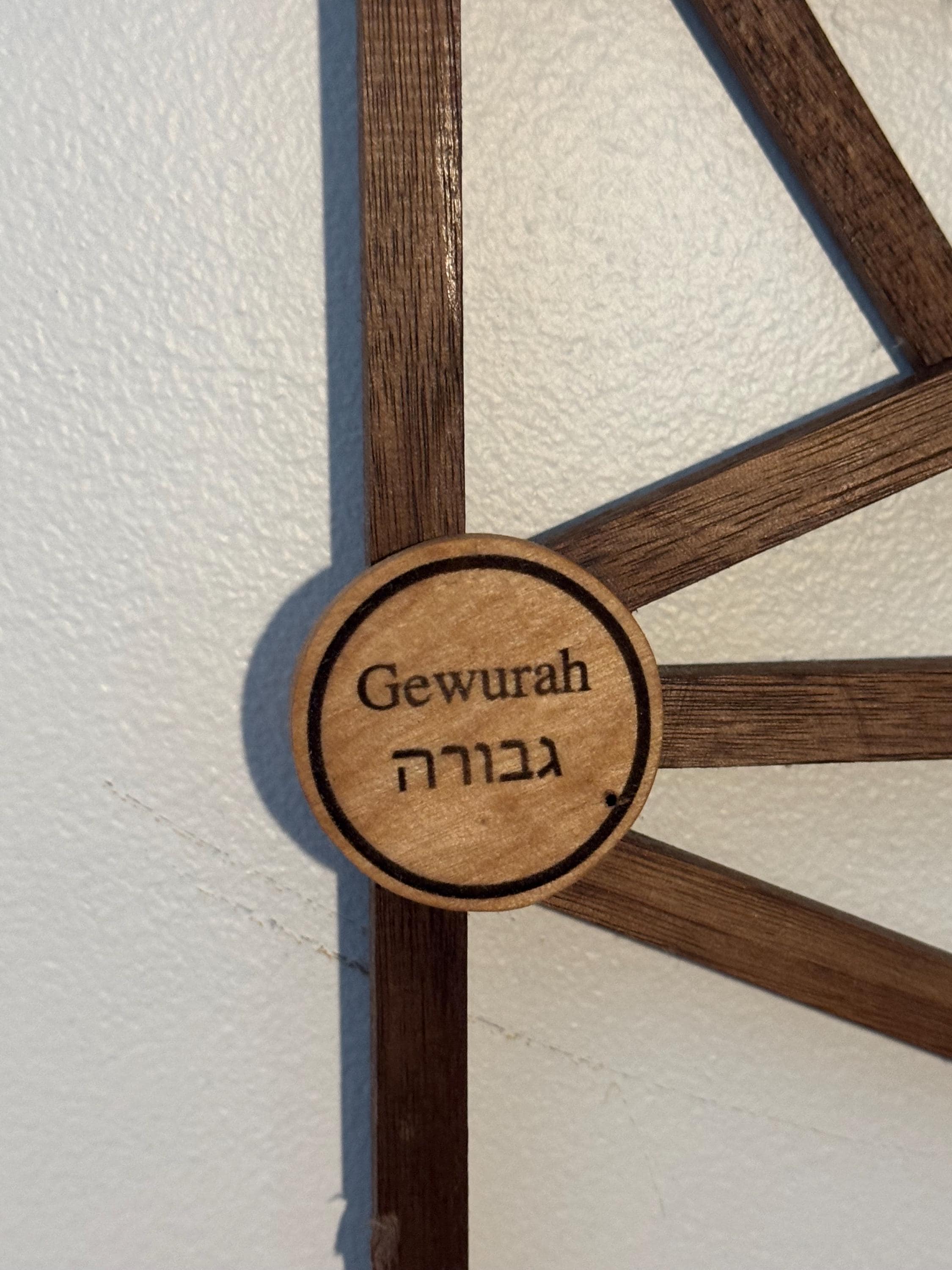 Kabbalah Tree of Life Wall Art – Jewish Spiritual Art __etsy:8156555320