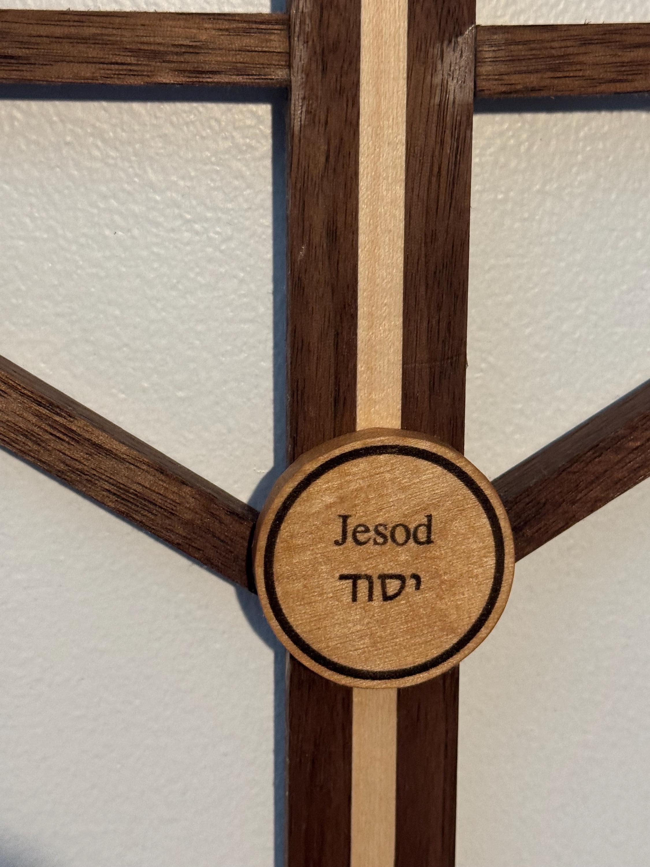 Kabbalah Tree of Life Wall Art – Jewish Spiritual Art __etsy:8156555684
