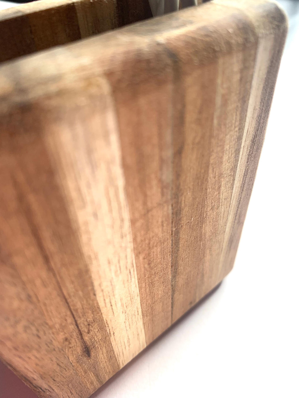 Recycled Wood Pen Holder – Handmade Desk Organizer __etsy:6635480726