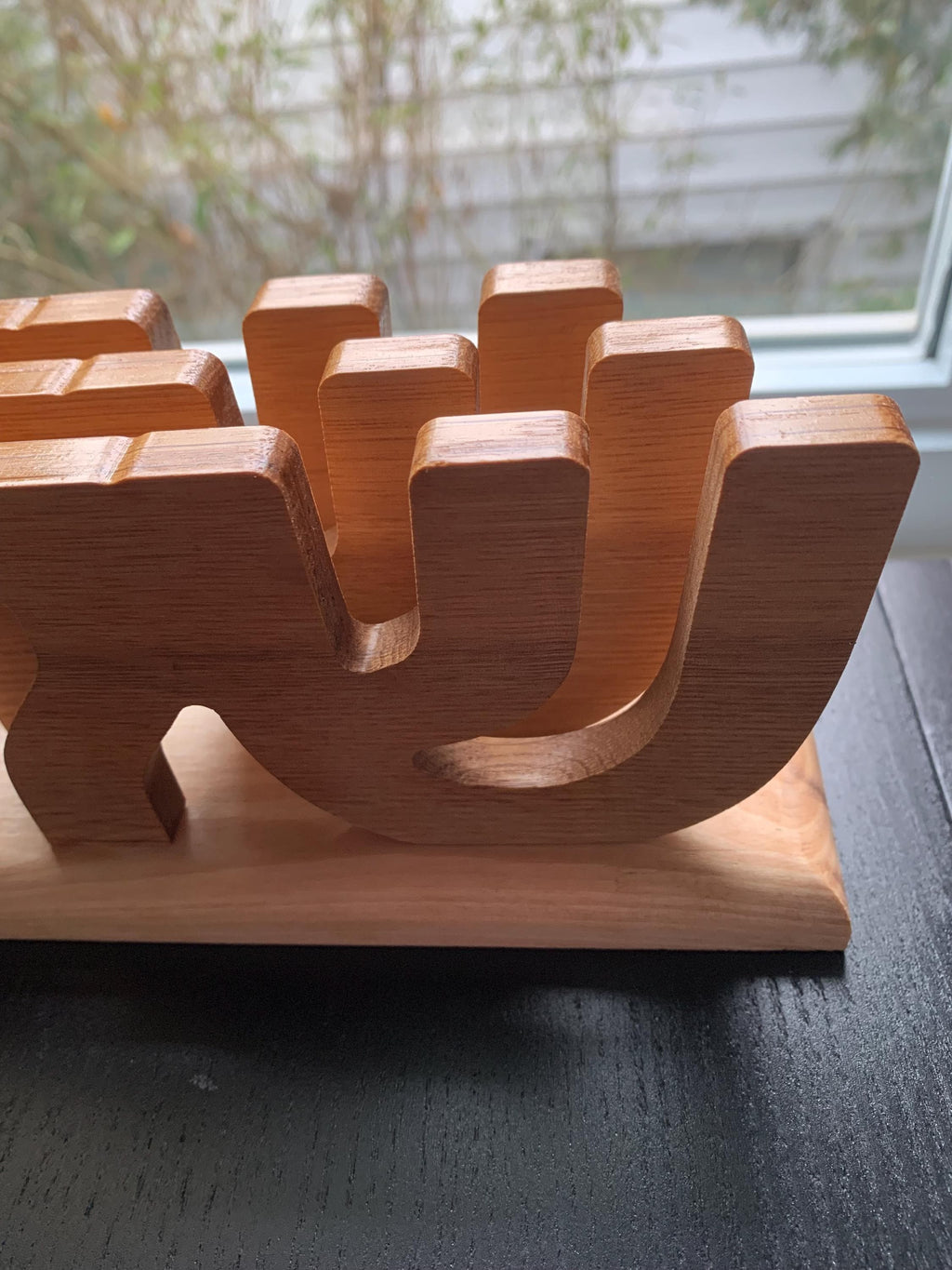 Shalom "Peace" Sign made from Recycled Wood | Eco-Friendly Hebrew Decor | Handmade Rustic Wood Art __etsy:6556370233
