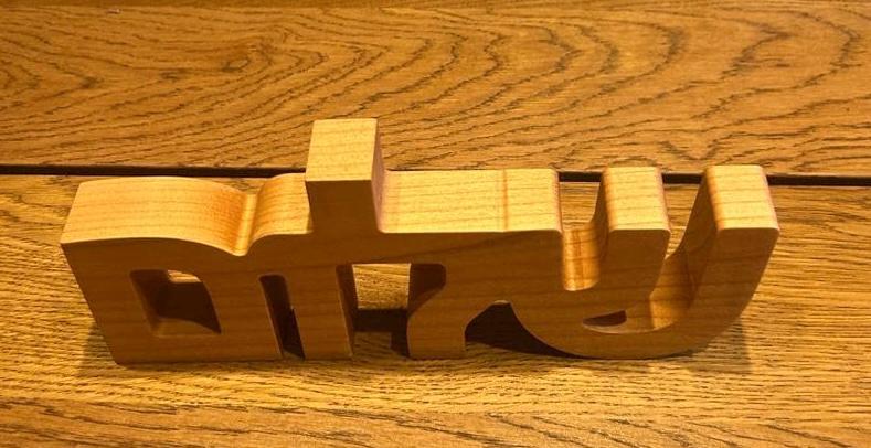 Shalom Sign made from Recycled Wood | Eco-Friendly Hebrew Decor | Handmade Rustic Wood Art __etsy:7231901872