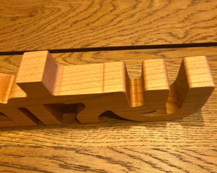 Shalom Sign made from Recycled Wood | Eco-Friendly Hebrew Decor | Handmade Rustic Wood Art __etsy:7279866763