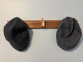 Wood Hat Rack | Padauk & Maple Coat Hanger | Wall Mounted Organizer __etsy:8098538173