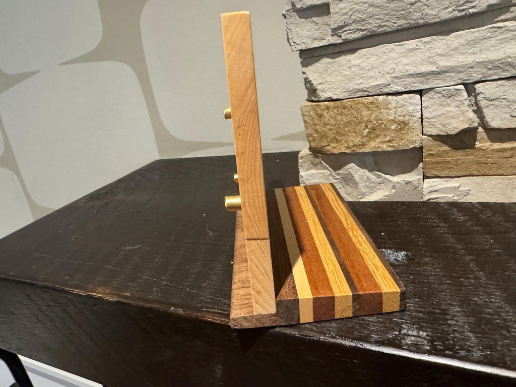 Handmade Maple Wood Hebrew Calendar | Perpetual Wooden Calendar